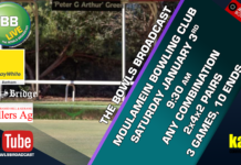 Moulamein Bowling Club Annual 2x4x2 Pairs Bowls Tournament
