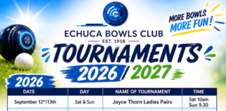 Echuca Bowls Club releases calendar